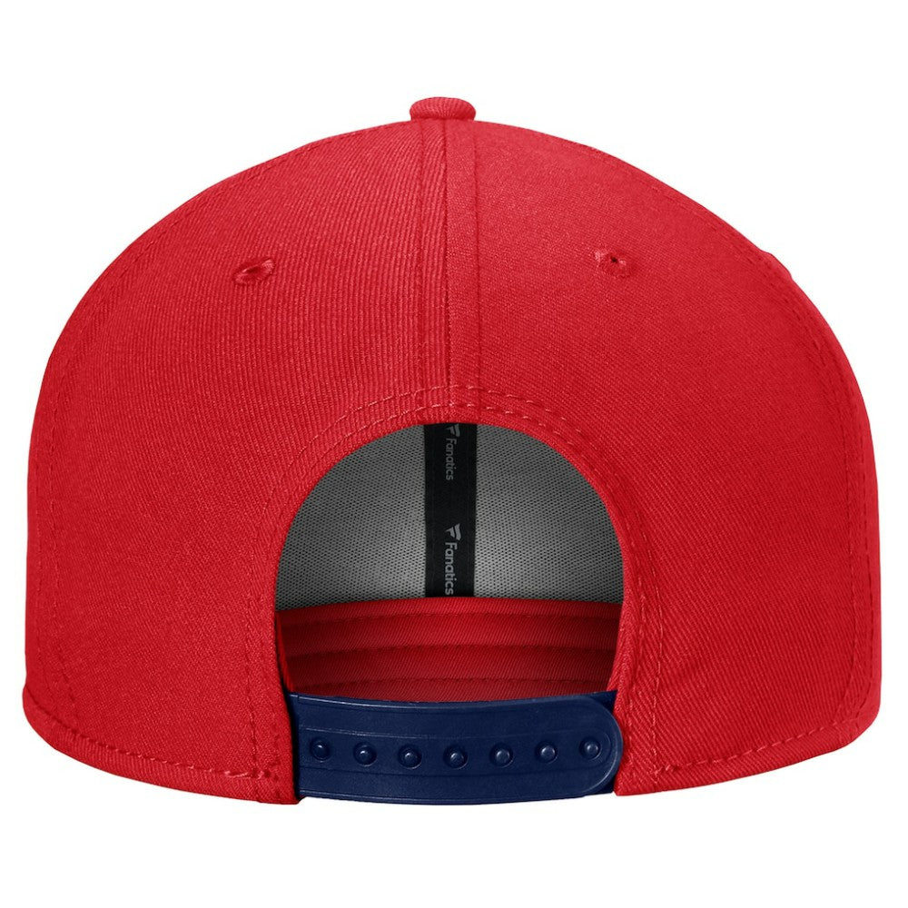 Washington Capitals Fanatics Fundamental Adjustable Hat