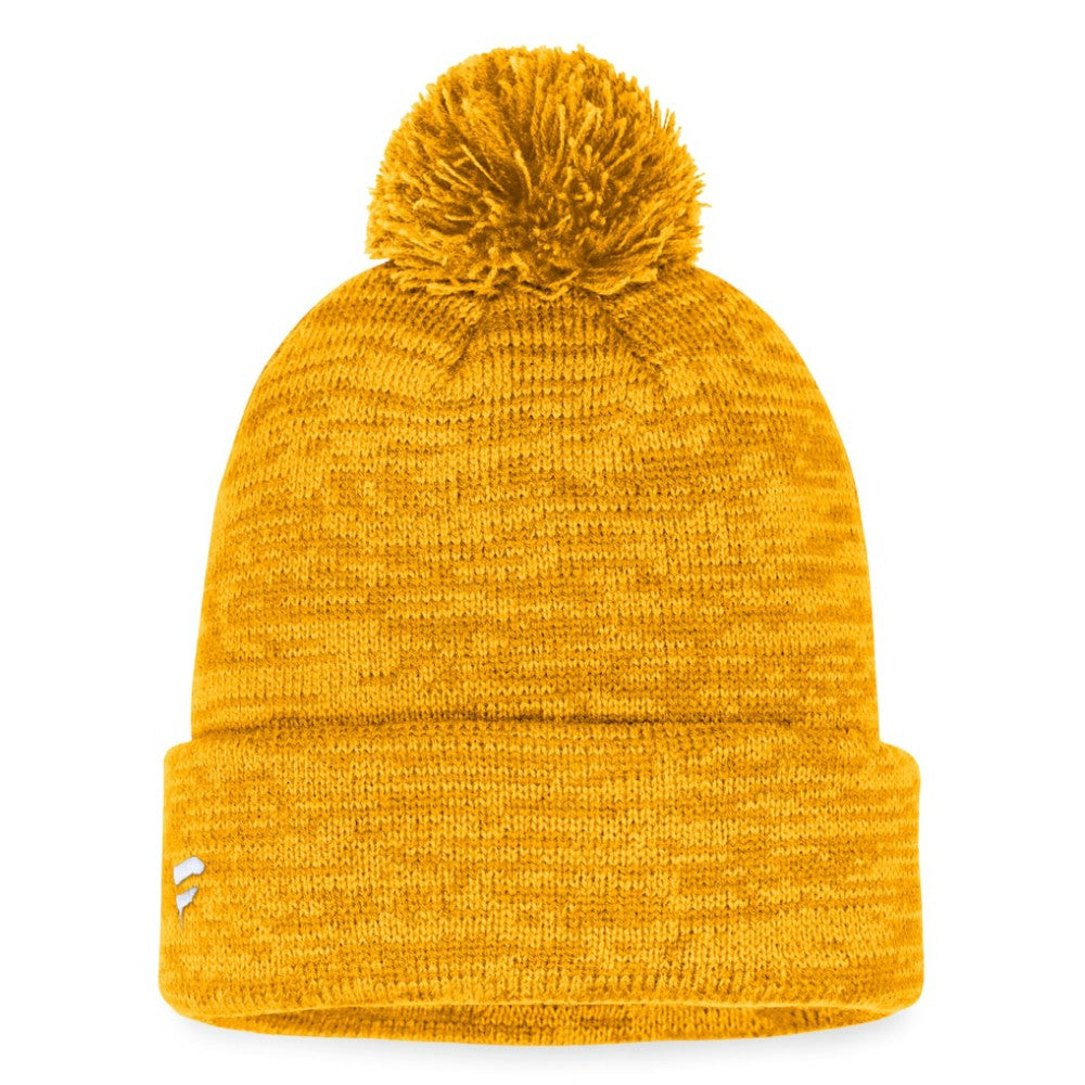 Nashville Predators Fanatics Fundamental Cuffed Knit Hat with Pom