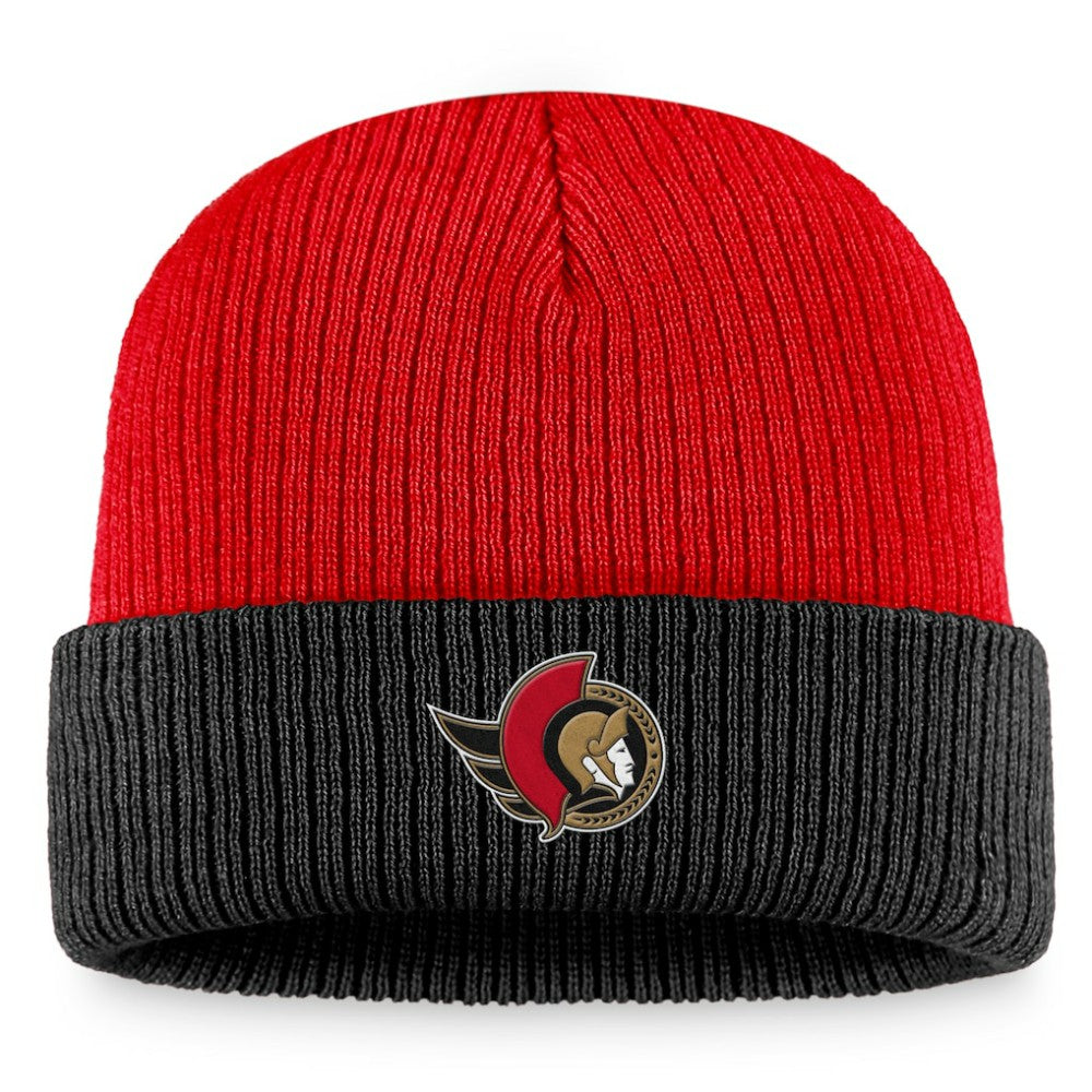 Ottawa Senators Fanatics Heritage Vintage Cuffed Knit Hat