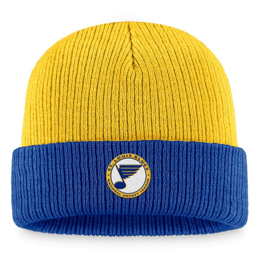 St. Louis Blues Fanatics Heritage Vintage Cuffed Knit Hat