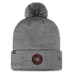 Ottawa Senators Fanatics Authentic Pro Home Ice Cuffed Knit Hat with Pom