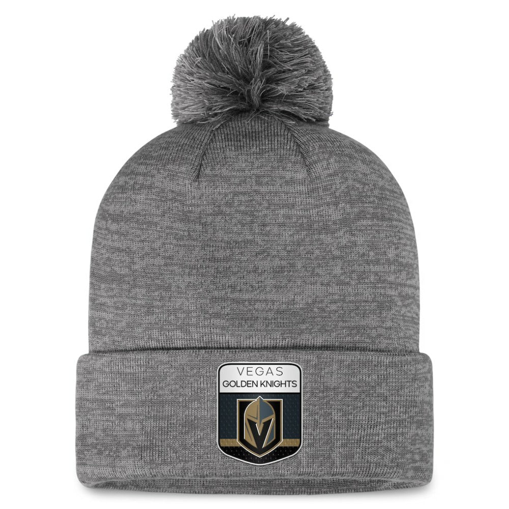Vegas Golden Knights Fanatics Authentic Pro Home Ice Cuffed Knit Hat with Pom
