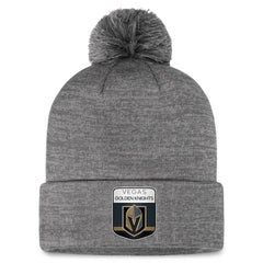 Vegas Golden Knights Fanatics Authentic Pro Home Ice Cuffed Knit Hat with Pom