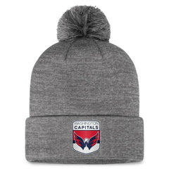 Washington Capitals Fanatics Authentic Pro Home Ice Cuffed Knit Hat with Pom