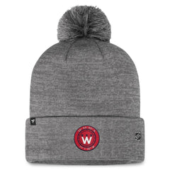 Washington Capitals Fanatics Authentic Pro Home Ice Cuffed Knit Hat with Pom
