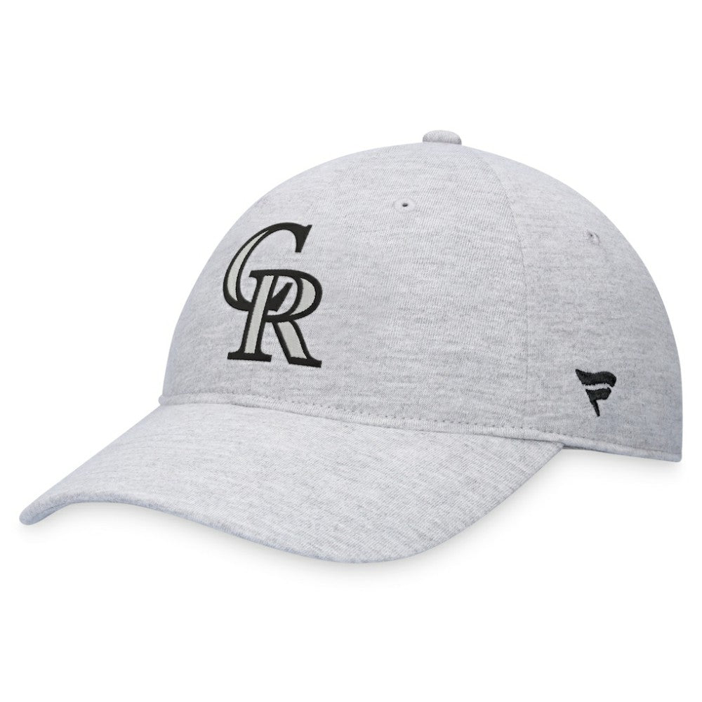 Colorado Rockies Logo Adjustable Hat - Gray