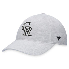 Colorado Rockies Logo Adjustable Hat - Gray