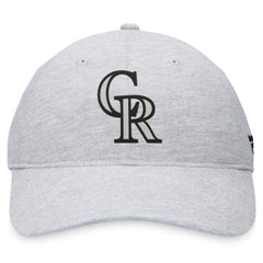 Colorado Rockies Logo Adjustable Hat - Gray