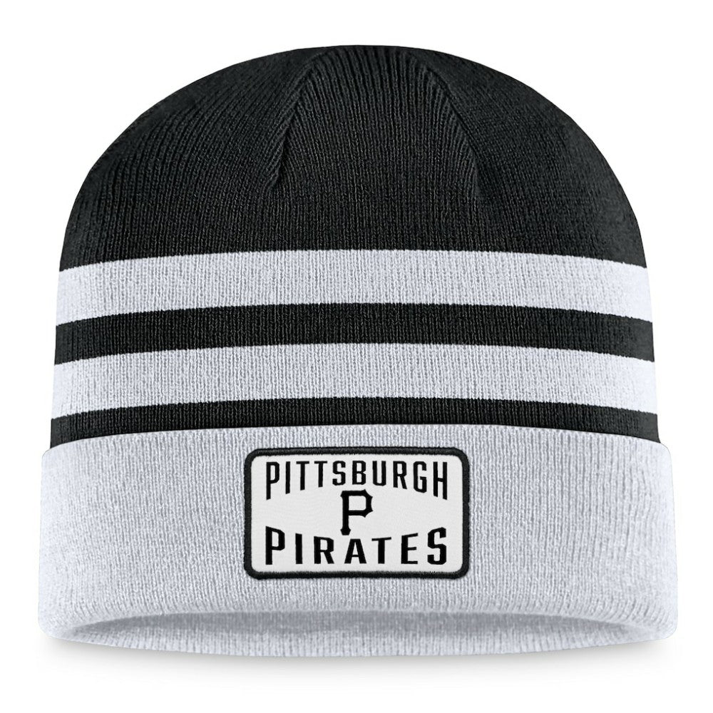 Pittsburgh Pirates Cuffed Knit Hat - Gray