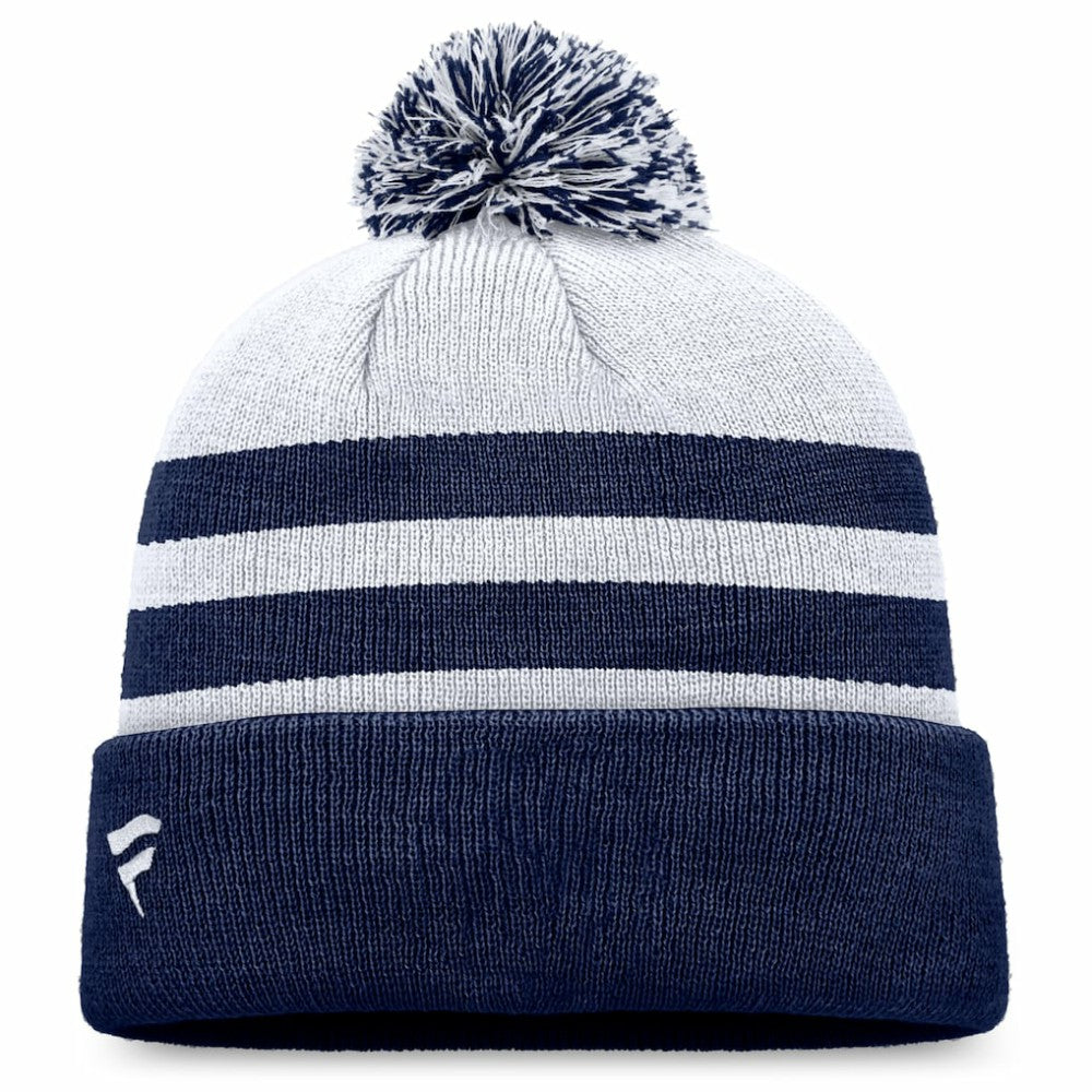 Boston Red Sox Cuffed Knit Hat with Pom - Gray
