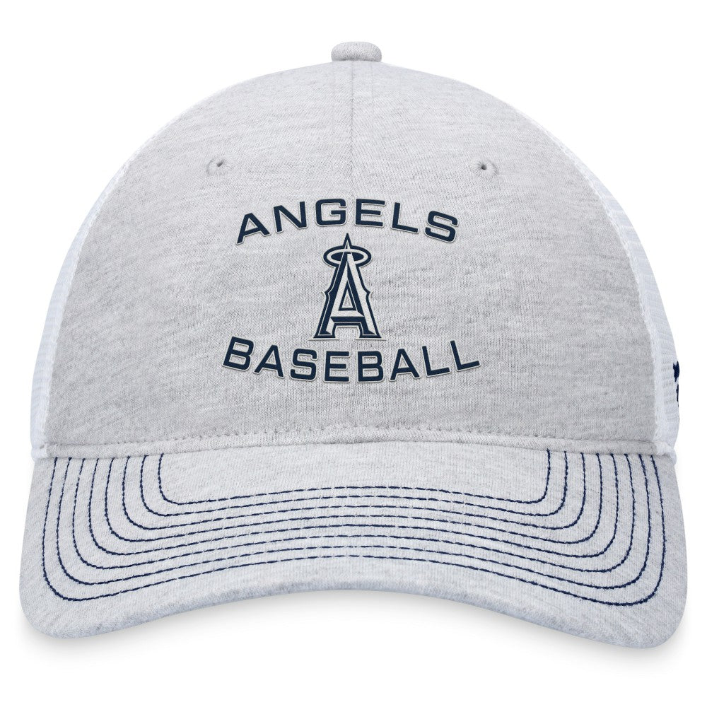 Los Angeles Angels Trucker Adjustable Hat - Gray
