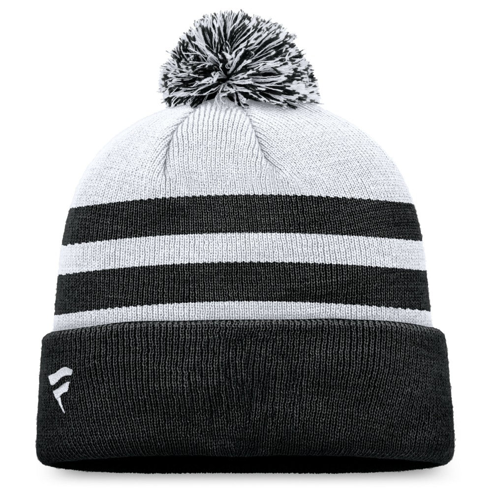 Miami Marlins Cuffed Knit Hat with Pom - Gray