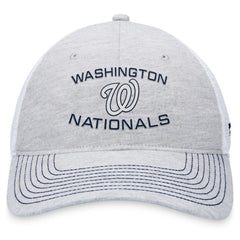 Washington Nationals Trucker Adjustable Hat - Gray