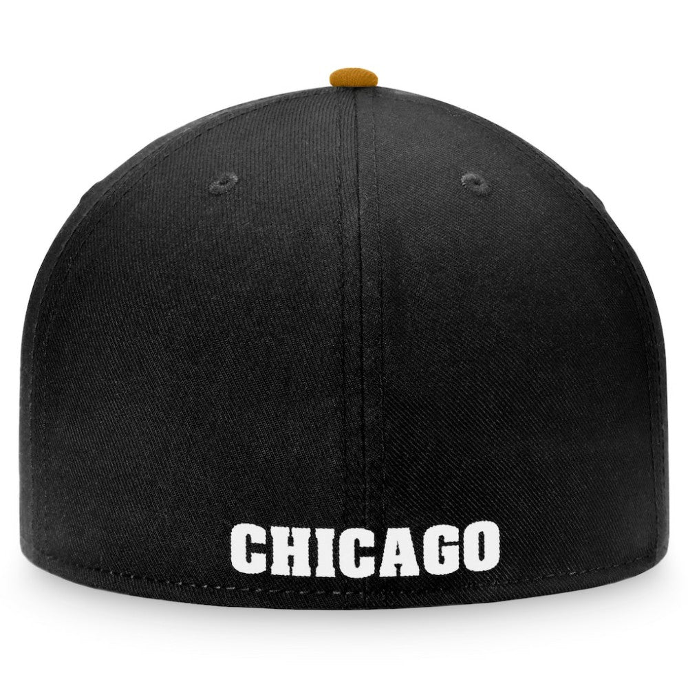 Chicago White Sox Fitted Hat - Black/Khaki