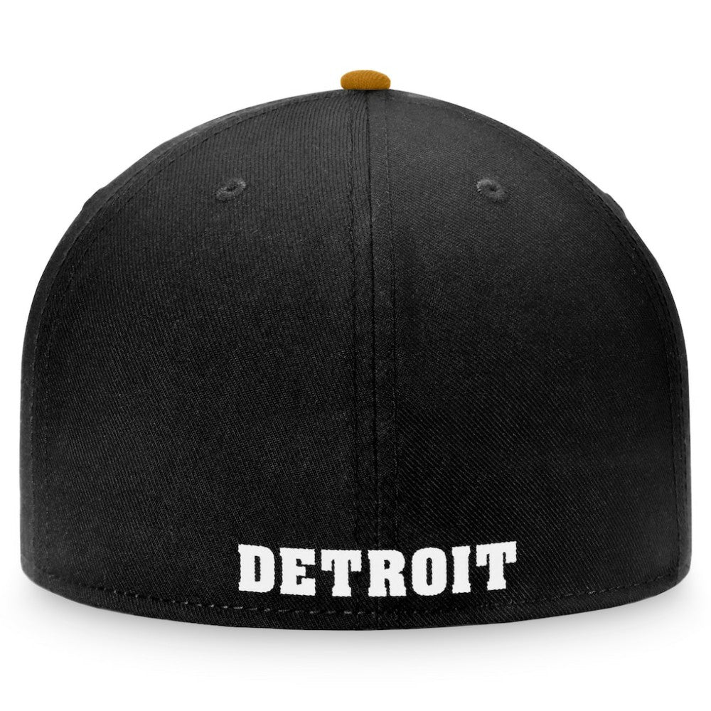 Detroit Tigers Fitted Hat - Black/Khaki