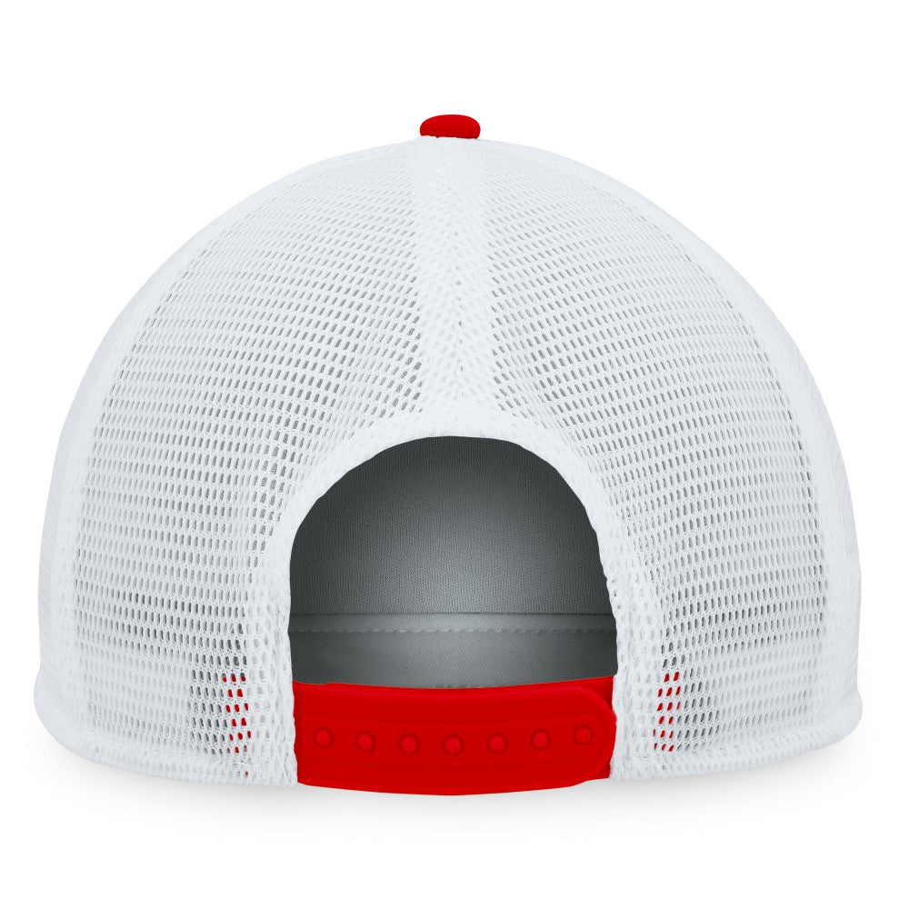 Los Angeles Angels Foam Front Patch Trucker Snapback Hat - Red