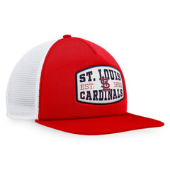 St. Louis Cardinals Foam Front Patch Trucker Snapback Hat - Red