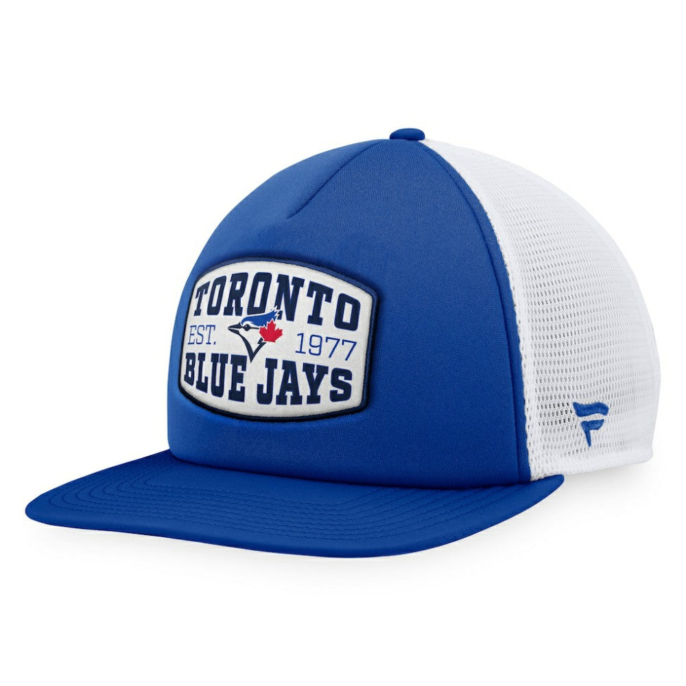 Toronto Blue Jays Foam Front Patch Trucker Snapback Hat - Royal