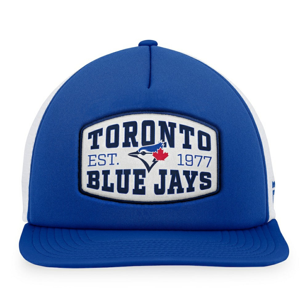 Toronto Blue Jays Foam Front Patch Trucker Snapback Hat - Royal