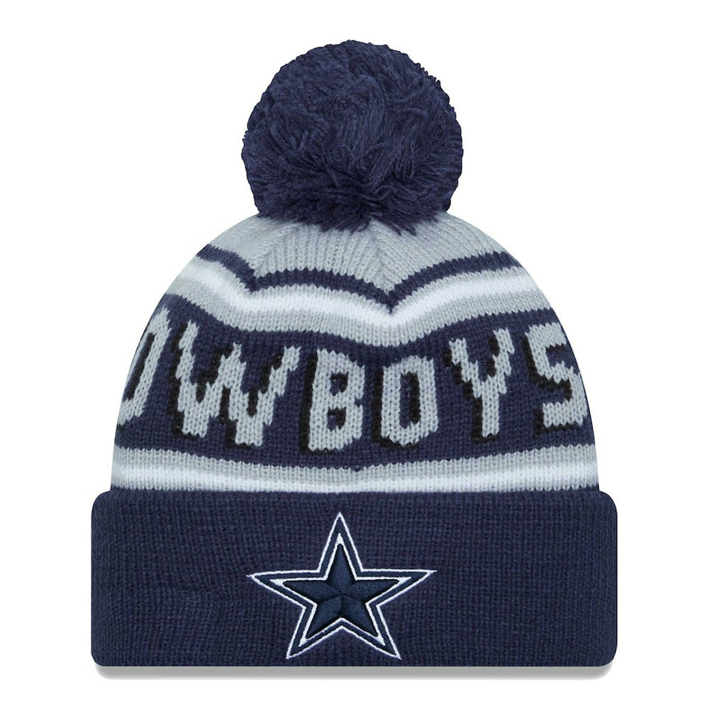 NFL Dallas Cowboys Main Cuffed Knit Hat with Pom