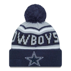 NFL Dallas Cowboys Main Cuffed Knit Hat with Pom