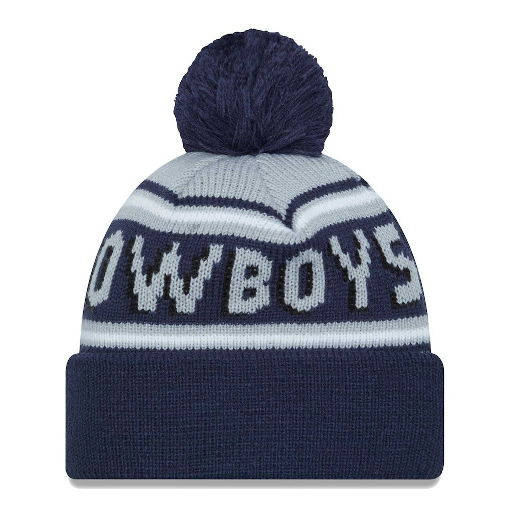 NFL Dallas Cowboys Main Cuffed Knit Hat with Pom