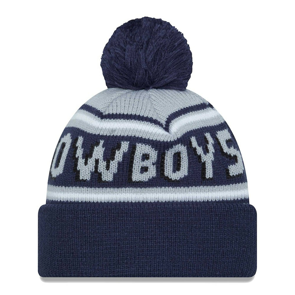 NFL Dallas Cowboys Main Cuffed Knit Hat with Pom