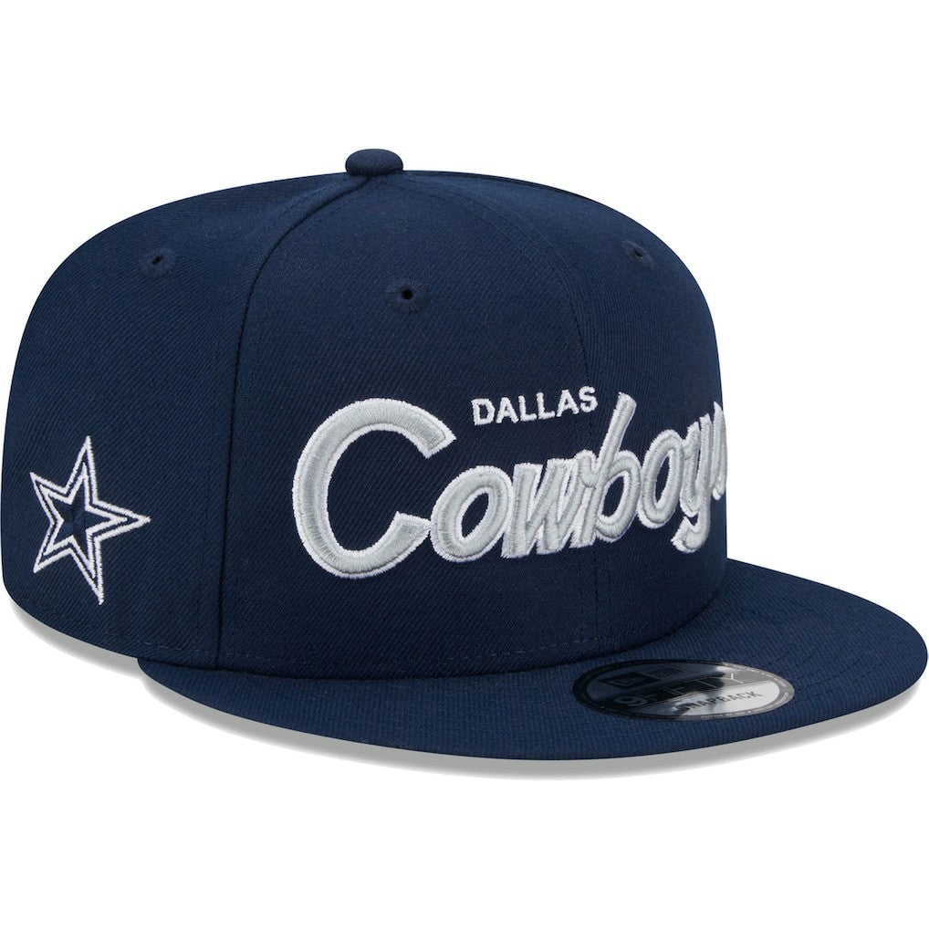 NFL Dallas Cowboys Main Script 9FIFTY Snapback Hat