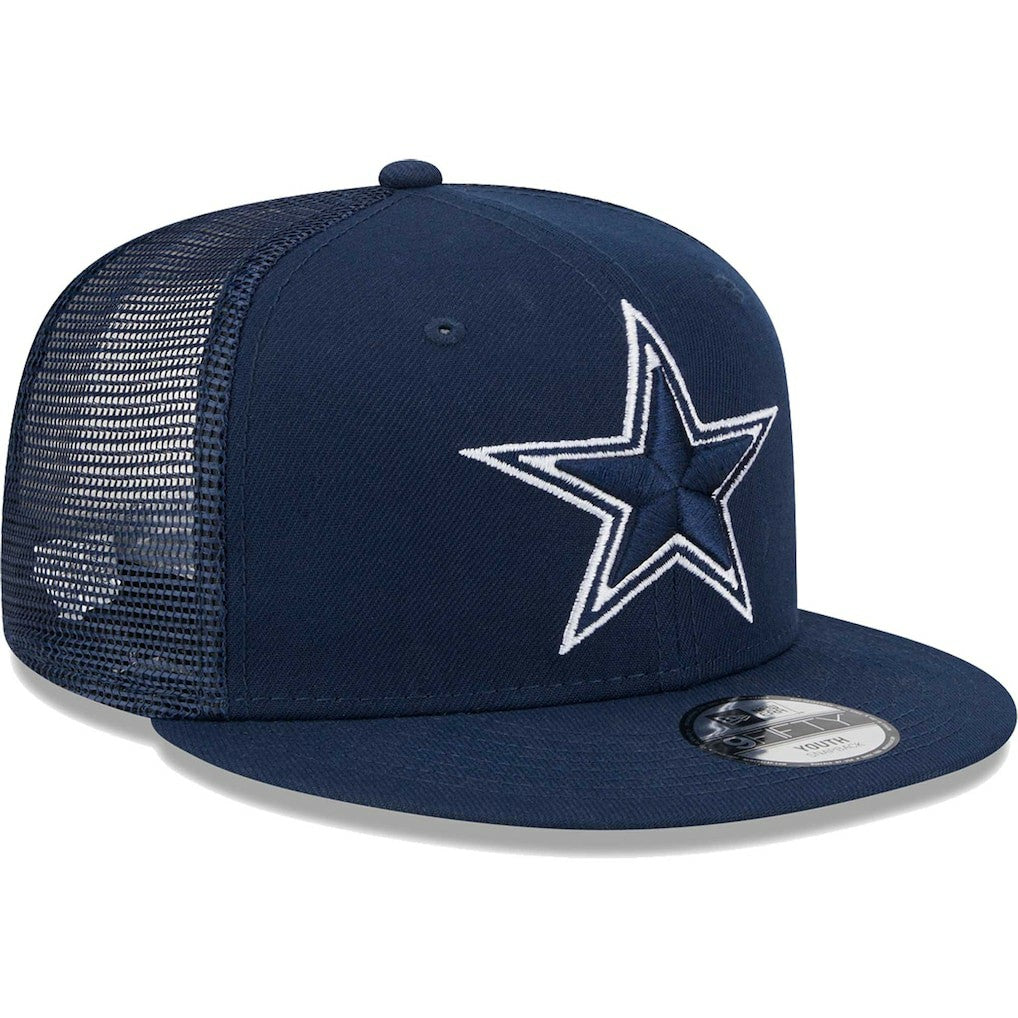 NFL Dallas Cowboys Youth Main Trucker 9FIFTY Snapback Hat