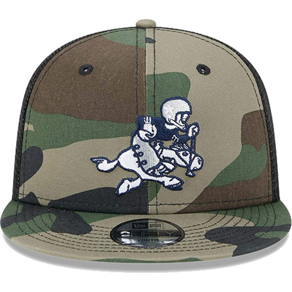 NFL Dallas Cowboys Youth Retro Joe Main Trucker 9FIFTY Snapback Hat