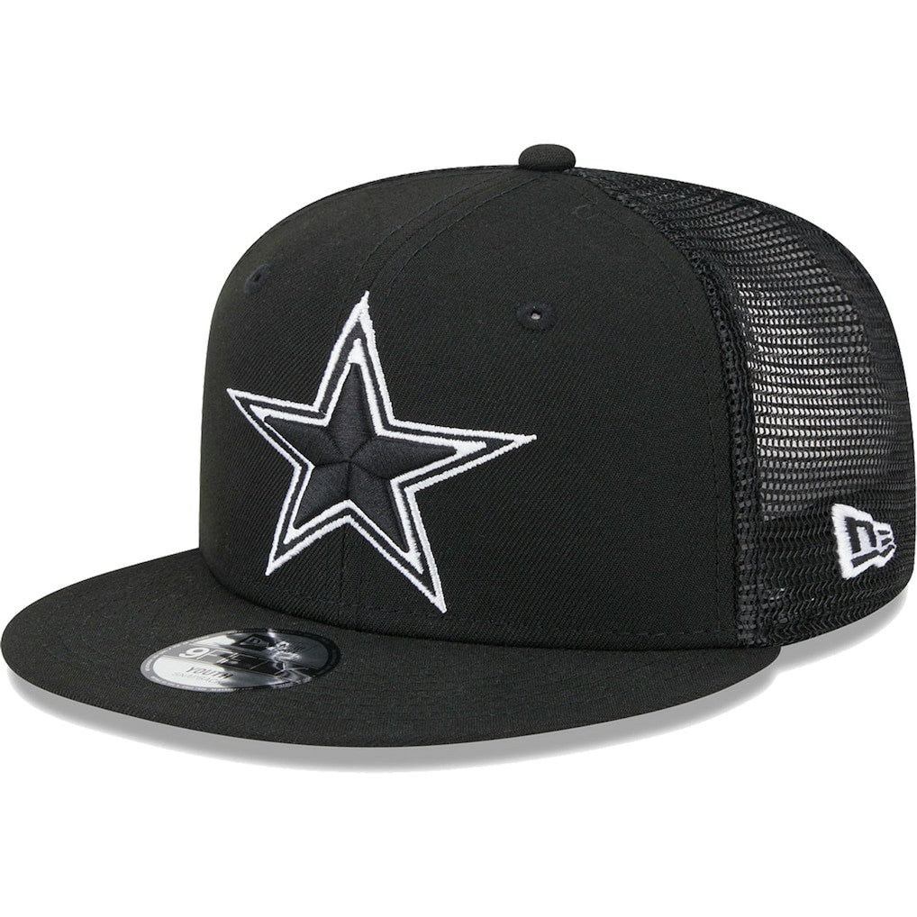 NFL Dallas Cowboys Youth Main B-Dub 9FIFTY Trucker Adjustable Hat