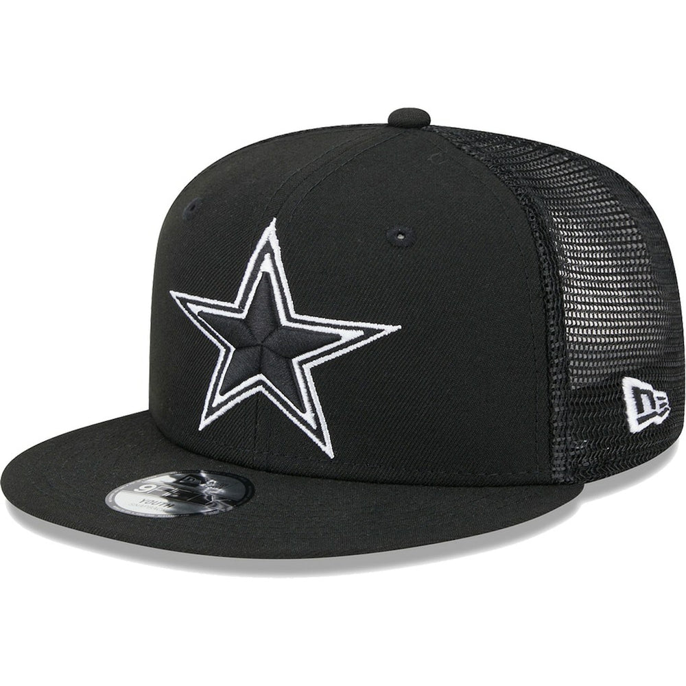NFL Dallas Cowboys Youth Main B-Dub 9FIFTY Trucker Adjustable Hat
