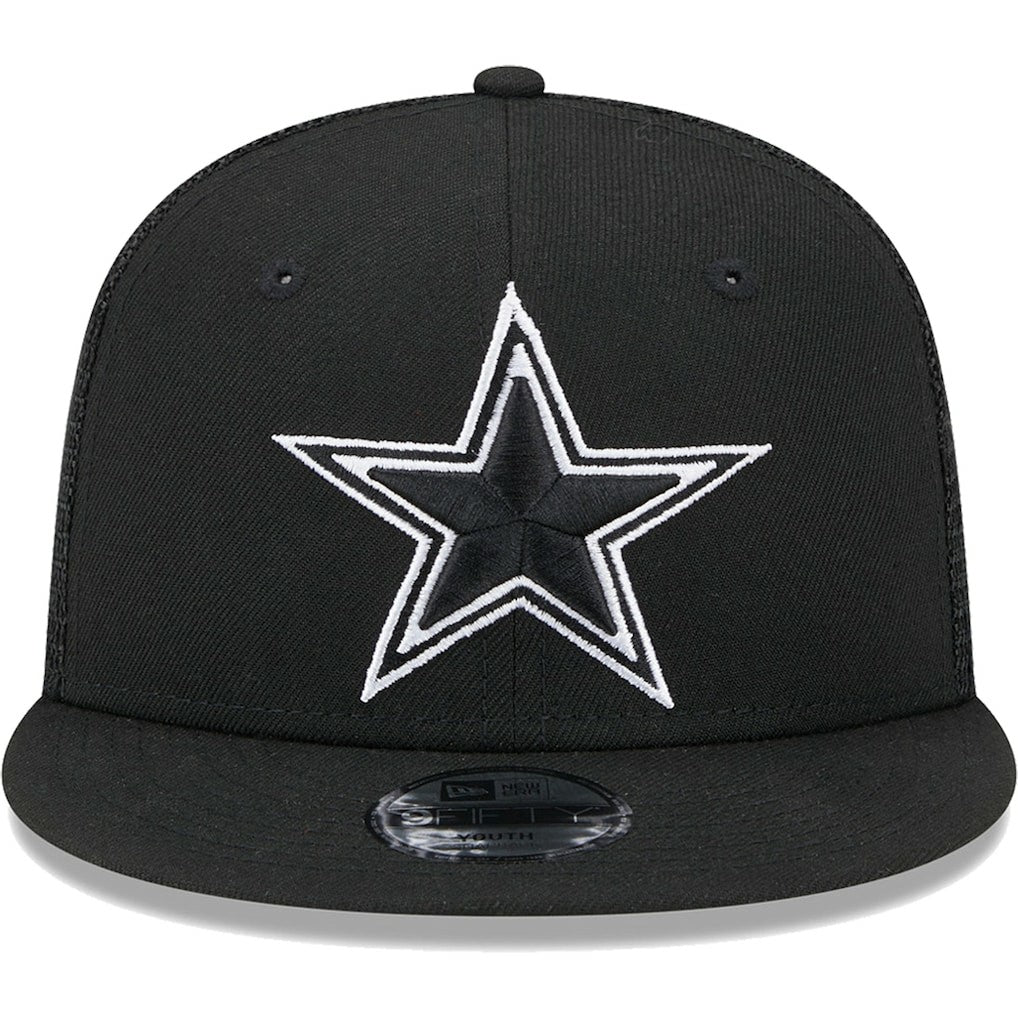 NFL Dallas Cowboys Youth Main B-Dub 9FIFTY Trucker Adjustable Hat