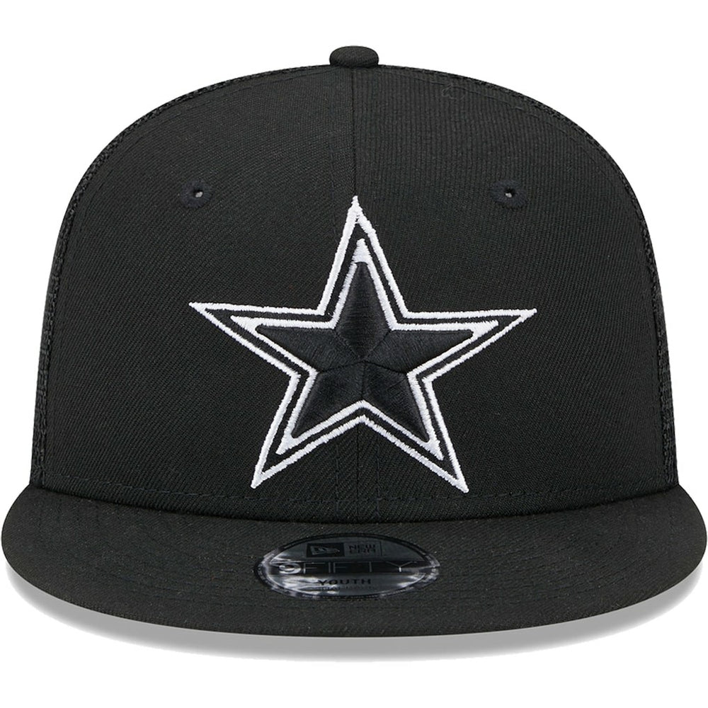 NFL Dallas Cowboys Youth Main B-Dub 9FIFTY Trucker Adjustable Hat