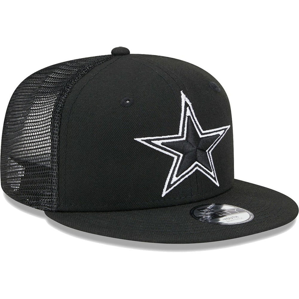 NFL Dallas Cowboys Youth Main B-Dub 9FIFTY Trucker Adjustable Hat