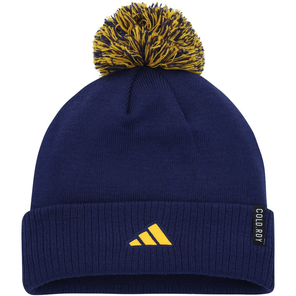St. Louis Blues adidas COLD.RDY Cuffed Knit Hat with Pom