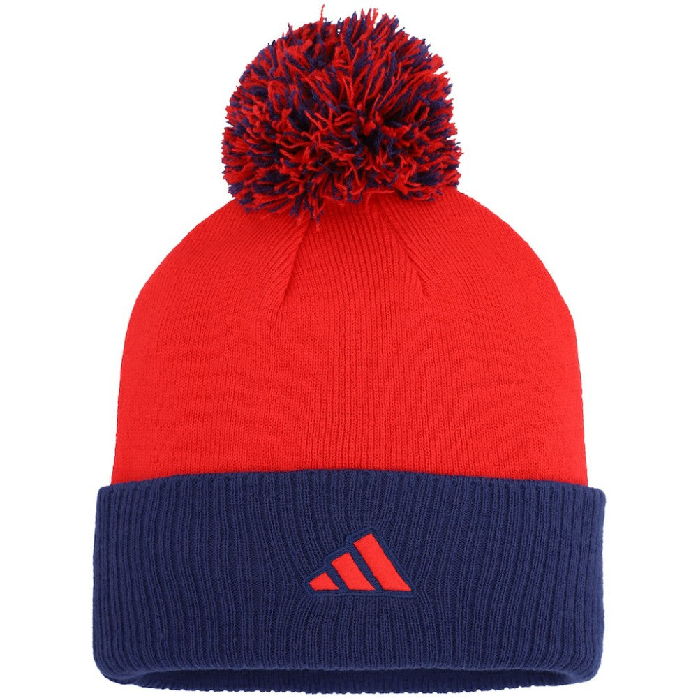 Washington Capitals adidas Women's Laurel Cuffed Knit Hat with Pom