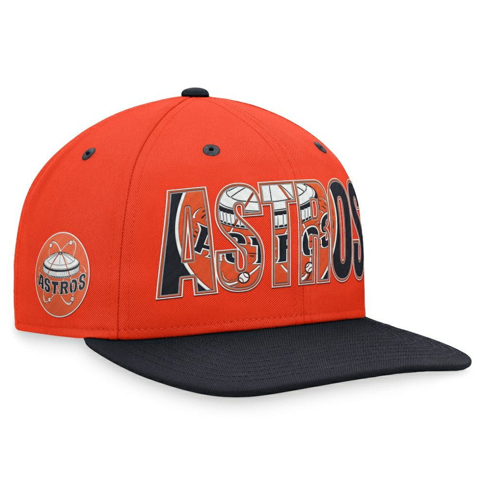 Houston Astros Cooperstown Collection Pro Snapback Hat - Orange | Nike