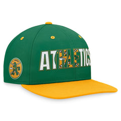 Athletics Cooperstown Collection Pro Snapback Hat - Green | Nike