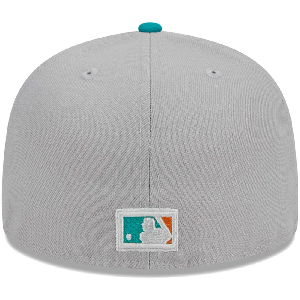 Cincinnati Reds  59FIFTY Fitted Hat - Gray/Teal | New Era