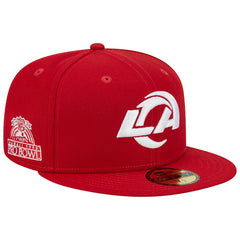 NFL Los Angeles Rams 1990 Hawaii Pro Bowl Main Patch 59FIFTY Fitted Hat