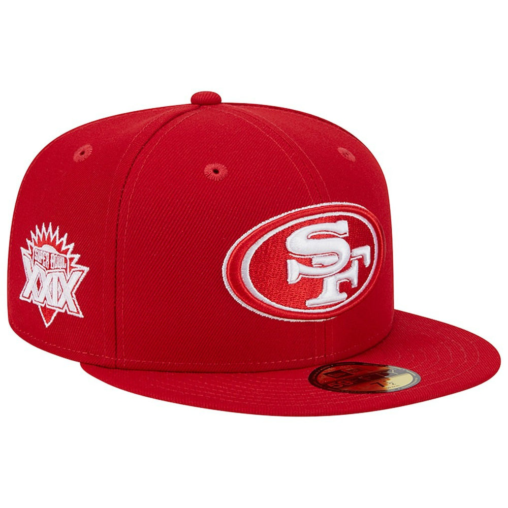 NFL San Francisco 49ers Super Bowl XXIX Main Patch 59FIFTY Fitted Hat