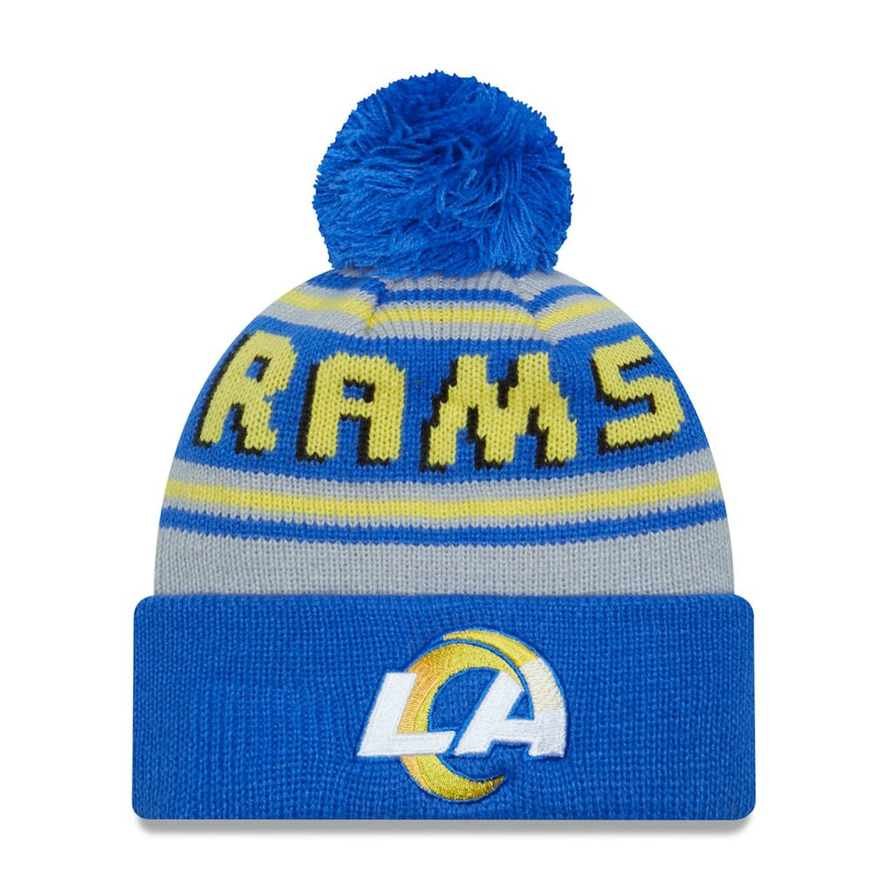 NFL Los Angeles Rams Main Cuffed Knit Hat with Pom