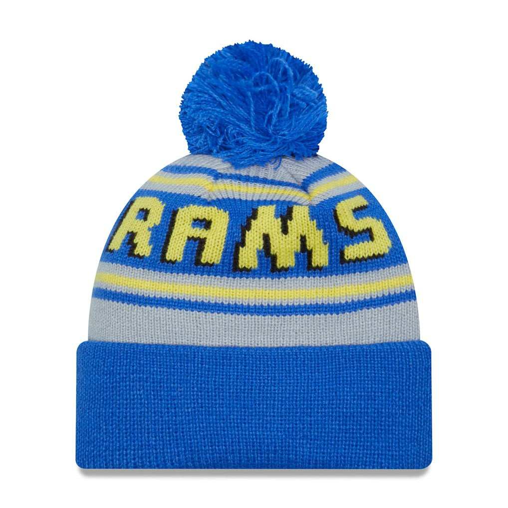 NFL Los Angeles Rams Main Cuffed Knit Hat with Pom