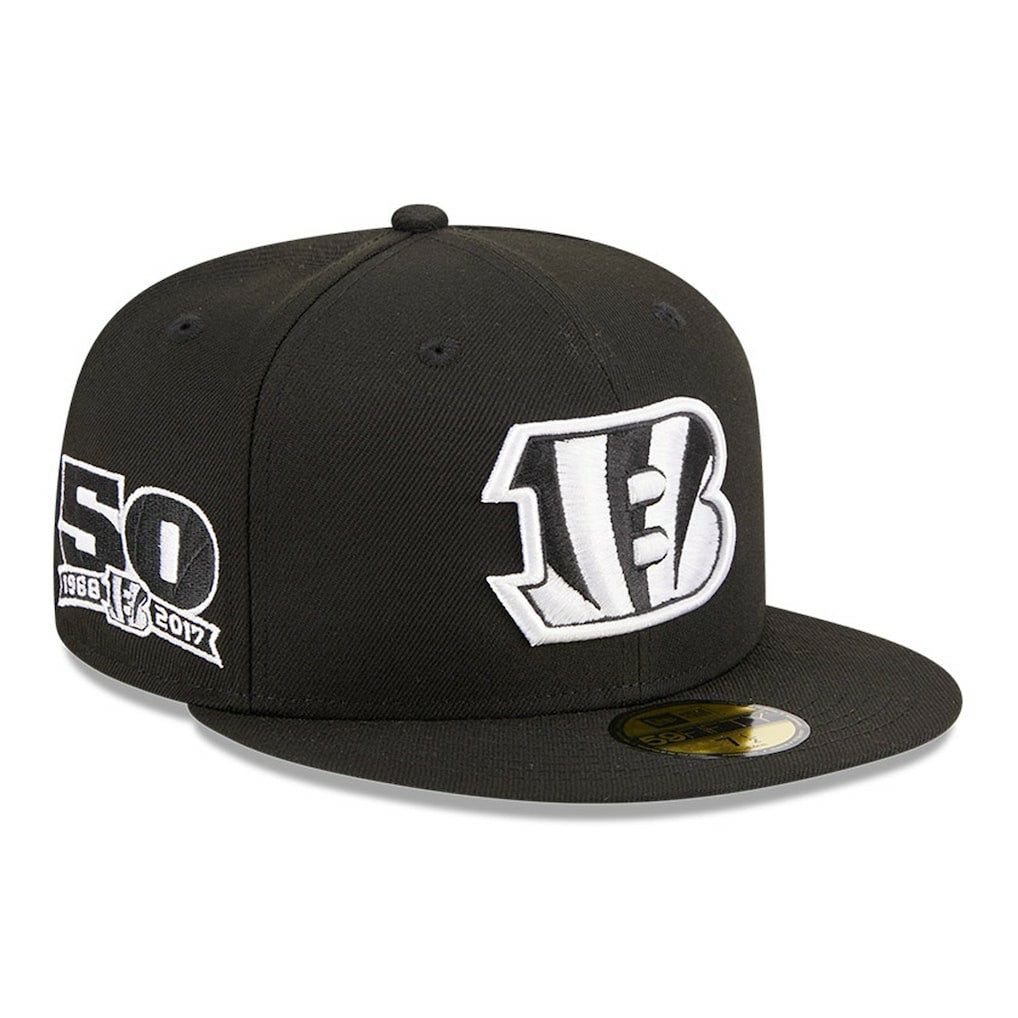 NFL Cincinnati Bengals Main Patch 59FIFTY Fitted Hat