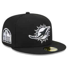 NFL Miami Dolphins Main Patch 59FIFTY Fitted Hat