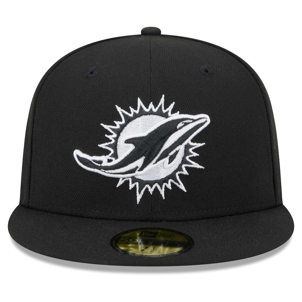 NFL Miami Dolphins Main Patch 59FIFTY Fitted Hat