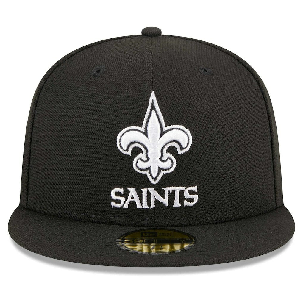 NFL New Orleans Saints Main Patch 59FIFTY Fitted Hat