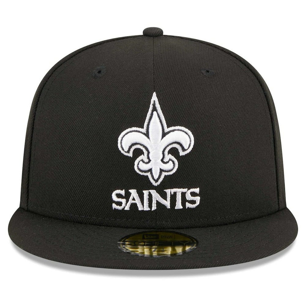 NFL New Orleans Saints Main Patch 59FIFTY Fitted Hat
