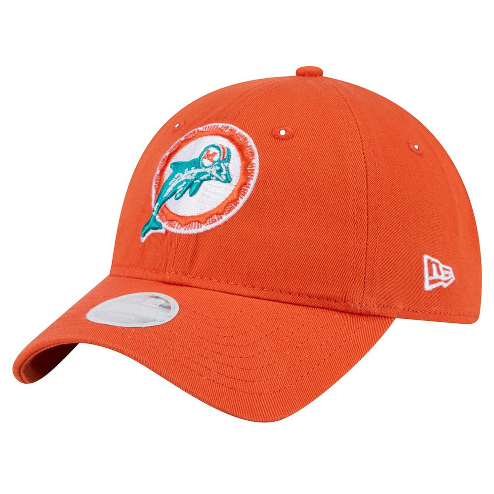 NFL Miami Dolphins Women's Throwback Main Core Classic 2.0 9TWENTY Adjustable Hat